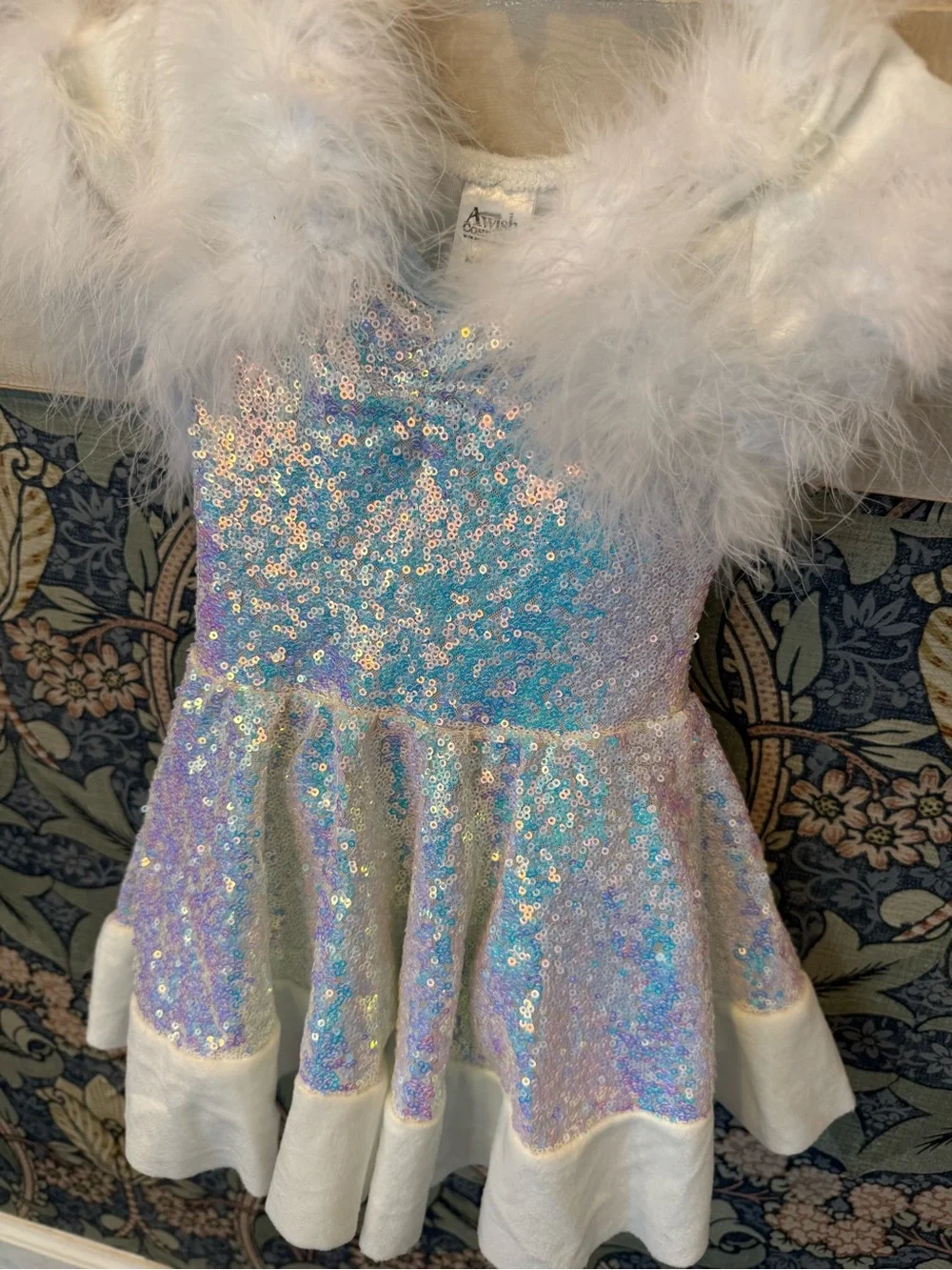 NEW! A Wish Come True Winter Wonderland Holiday dance costume iridescent